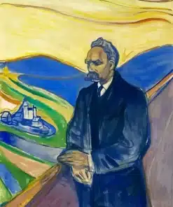 Friedrich Nietzsche Paint by Number