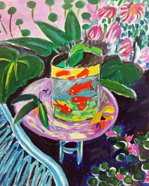 Goldfish Paint by Number