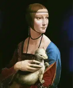 Lady with an Ermine Paint by Number