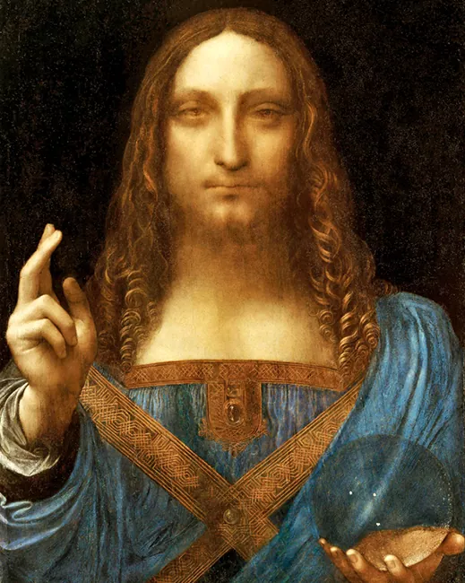 Salvator Mundi by Leonardo da Vinci