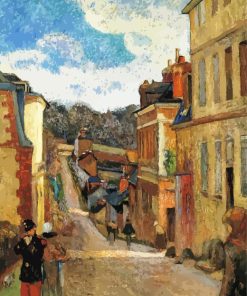 Rue Jouvenet in Rouen Paint by Number