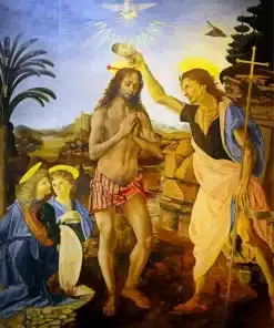 The Baptism Of Christ Paint by Number