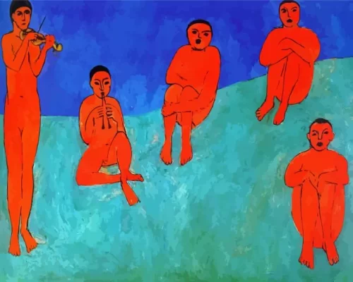 The Music By Henri Matisse Paint by Number