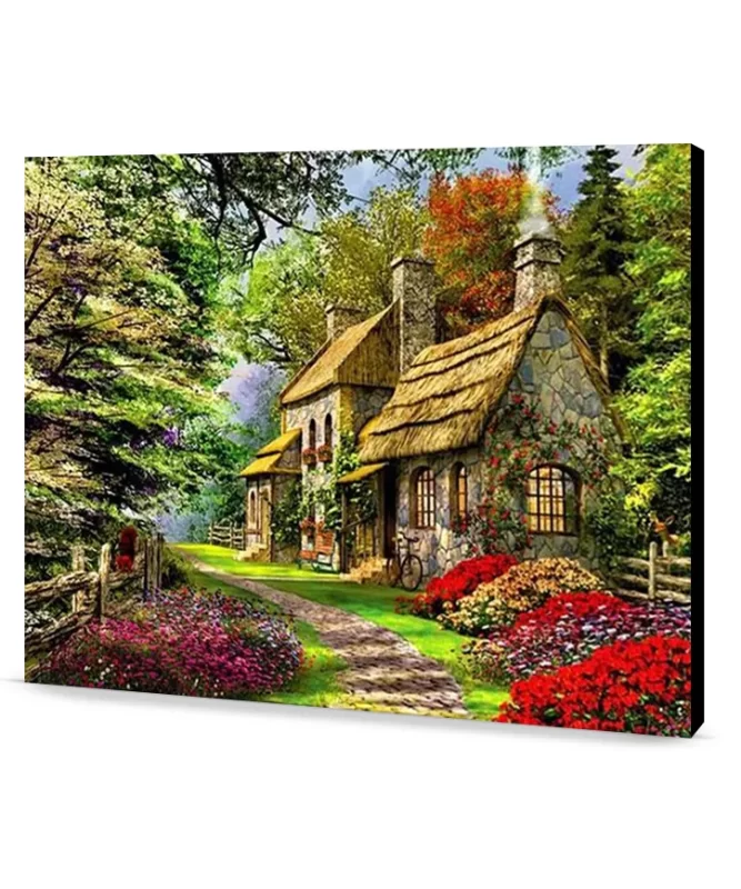 Cottage In Forest