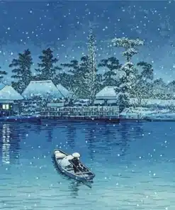 Ushibori Hasui Kawase Paint by Number