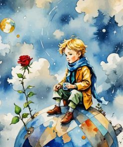 Lonely Little Prince Paint by Number