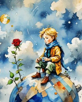 Lonely Little Prince Paint by Number