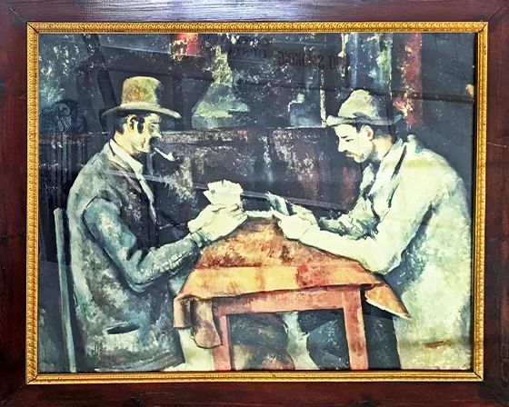 The Card Players by Paul Cézanne