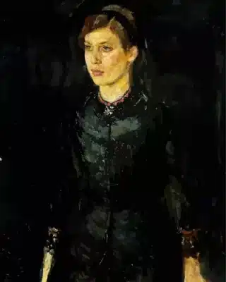 Portrait of Inger Munch Paint by Number