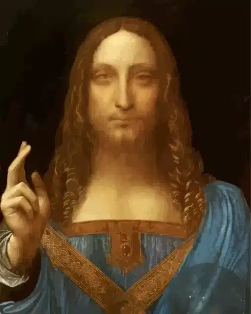 Salvator Mundi Paint by Number