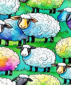 Sheeps Paint by Number