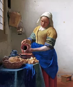 The Milkmaid Paint by Number