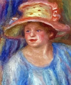 Woman With a Hat Paint by Number