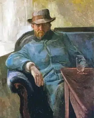 Writer Hans Jaeger Paint by Number