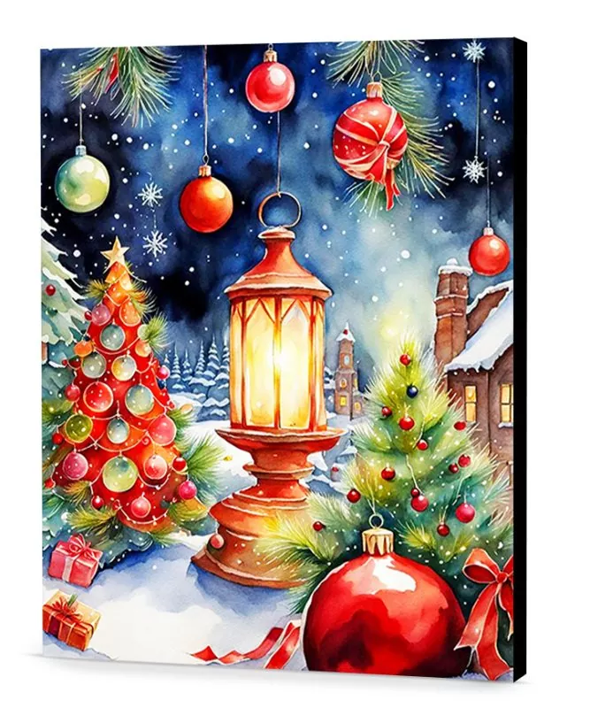 Christmas Decoration christmas paint by numbers