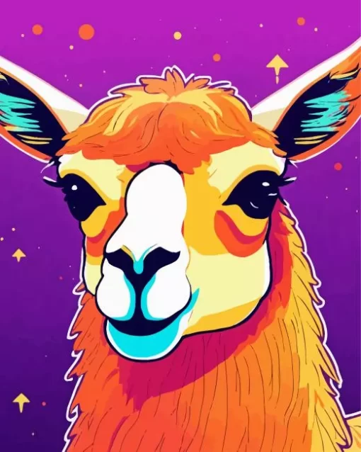 Alpaca Art Paint by Number