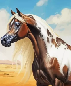 Arabian Horse Animal Paint by Number