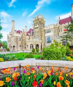 Casa Loma Castle paint by numbers