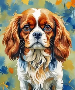 Cavalier King Charles Spaniel Art Paint by Number