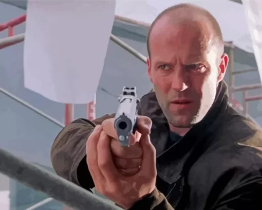 Cellular Jason Statham Paint by Number