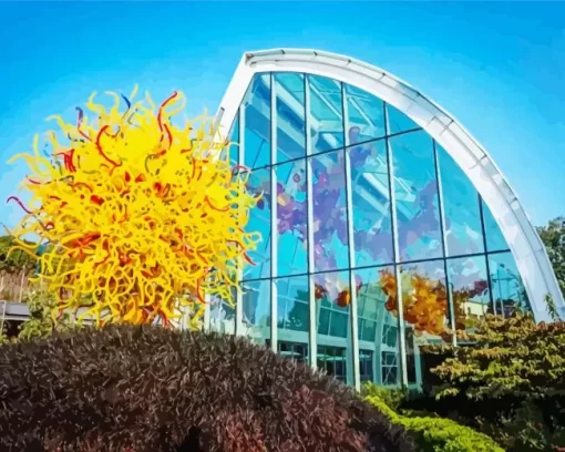 Chihuly Garden and Glass paint by numbers