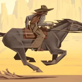 Ed Mell Full Speed Paint by Number