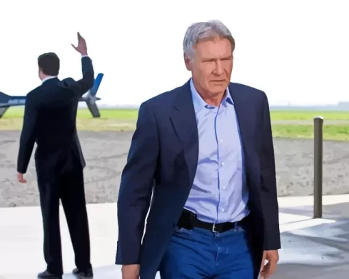 Extraordinary Measures Harrison Ford Paint by Number