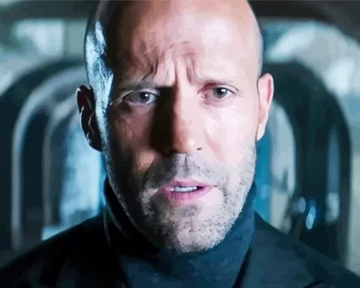 Fast And Furious Jason Statham Paint by Number