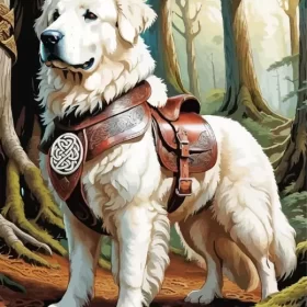 Great Pyrenees Art Paint by Number