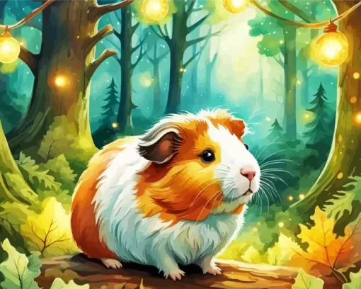 Guinea Pig Paint by Number