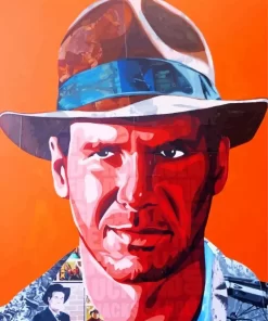 Harrison Ford Paint by Number