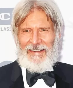 Harrison Ford In Suit Paint by Number