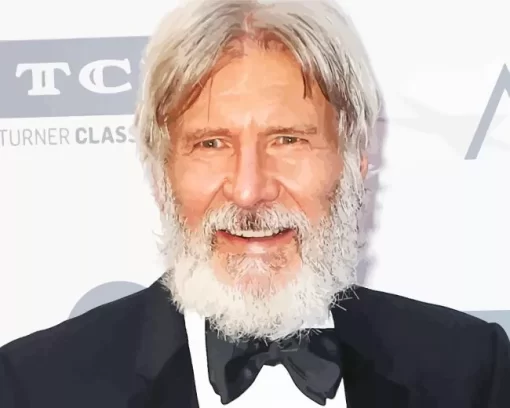 Harrison Ford In Suit Paint by Number