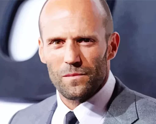 The Actor Jason Statham Paint by Numbers The Actor Jason Statham Paint by Number