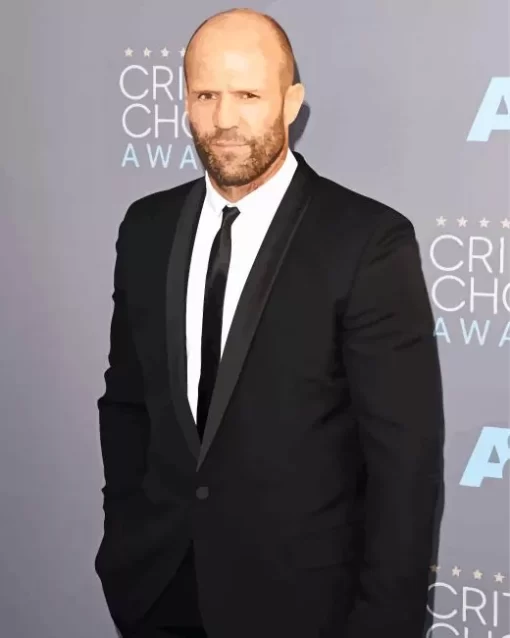 Jason Statham In Suit Paint by Number