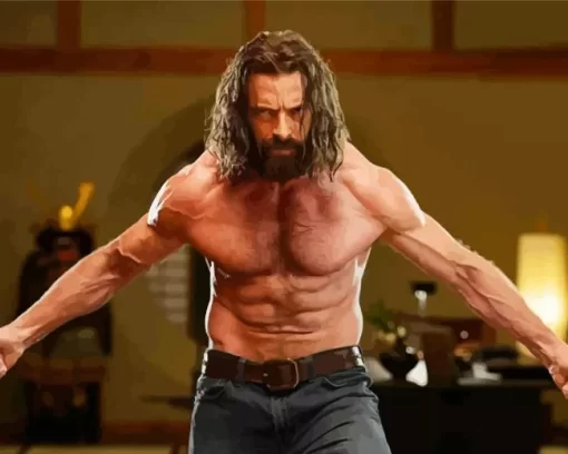 Logan Hugh Jackman Paint by Number