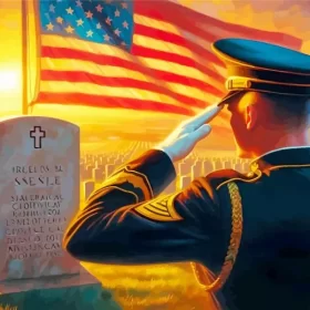 Memorial Day Soldier Paint by Number