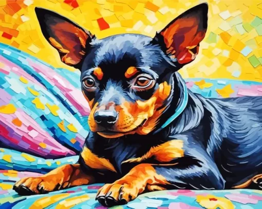 Miniature Pinscher Paint by Number