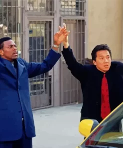 Rush Hour 1 Jackie Chan Paint by Number