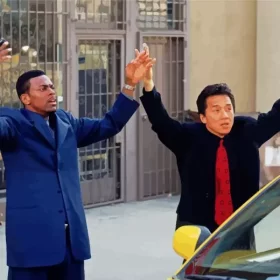 Rush Hour 1 Jackie Chan Paint by Number