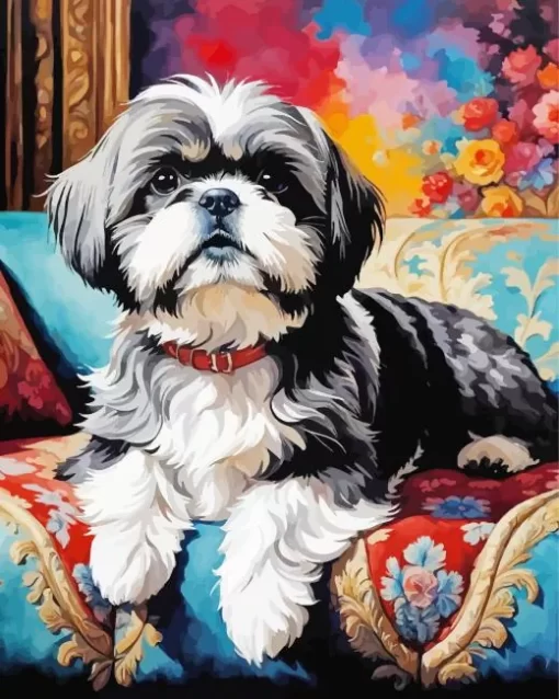 Shih Tzu Paint by Number