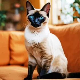 Siamese Cat Animal Paint by Number