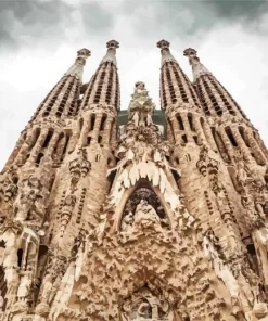 The Sagrada Familia Paint by Numbers