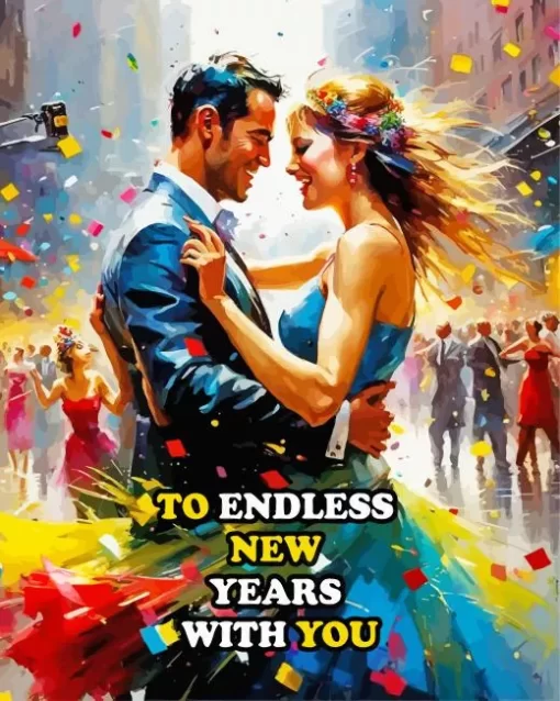 To Endless New Years With You Paint by Number