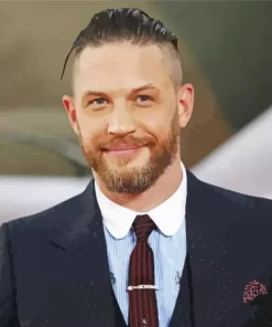 The Actor Tom Hardy Paint by Number