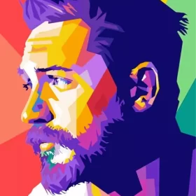 Tom Hardy Pop Art Paint by Number