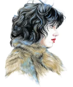 Under The Skin Scarlett Johansson Art Paint by Number