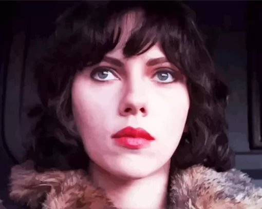 Under The Skin Scarlett Johansson Paint by Number