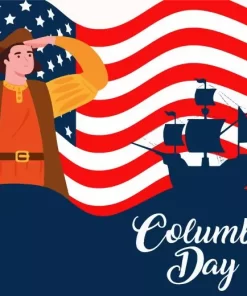 Aesthetic Columbus Day Paint by Number