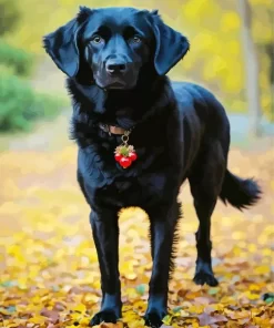 Black Newfoundland Paint by Numbers